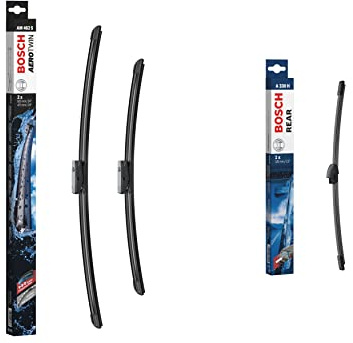 Wischblatt Satz Aerotwin AM462S + Bosch A330H Rear Heckscheiben-Wischer