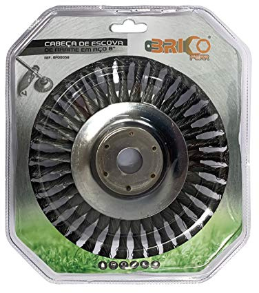 Tête de Brosse métallique 20 cm BRICOFERR