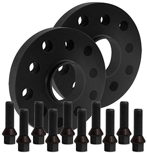BlackLine Spurverbreiterung 40mm (20mm) mit Schrauben schwarz 5x112 66,6mm - 12170W-67_M1425KE50W