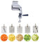 Rallador de tambor de acero inoxidable manual para verduras y verduras con 5 tambores