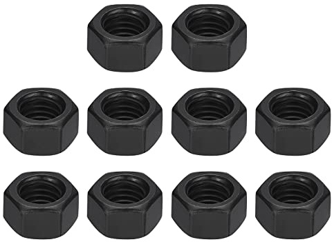 QUARKZMAN 1/2-13 Esagonale Dadi Carbonio Acciaio Grado 8.8 Ossido Nero Esagono Dado per Vite Bullone 10pz