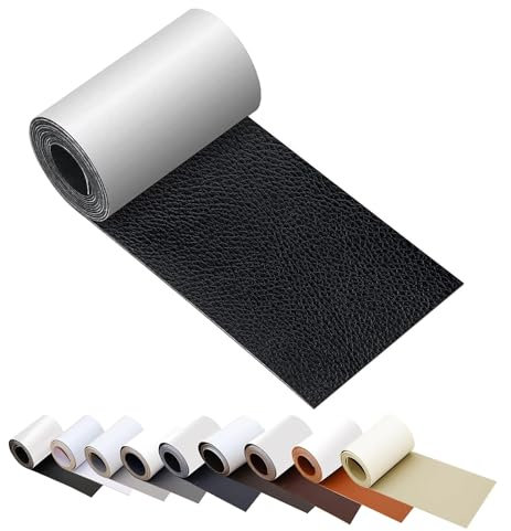 Kunstleder Möbel Reparatur Leder Selbstklebend Tape,PU Leder Reparatur Aufkleber Leder Selbstklebend Lederflicken für Autositz Sofa Jacken und Renovierung