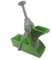 Meridiana® Ok Chef Mandolina REGOLABILE Spessore regolabile e taglio julienne Patate Affettatrice Cipolla taglia pomodori Chopper Kitchen taglia patate mandolina per verdure professionale (Verde)