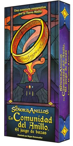 Asmodee La Comunidad del Anillo: El Juego de Bazas, Juego de Cartas Cooperativo de El Señor de los Anillos, Completa Misiones en la Tierra Media, 10+ Años, 1-4 Jugadores, 20 Minutos, Español