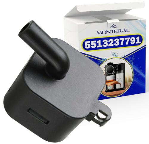 Boquilla Descalcificadora de Agua Caliente para Cafetera Capsulas con Código Original 5513237791 para DeLonghi para Nespresso - Garantía de 10 Años - MONTERAL