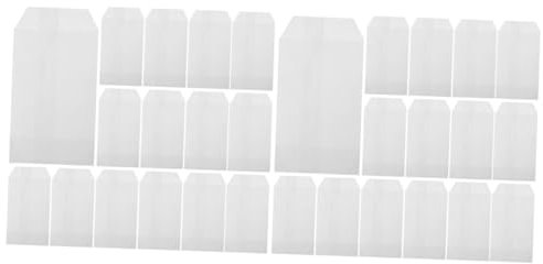 MUCKLILY 100pièces Papier Confiserie Papier Glassine Semi-transparent Sans Autocollant Pour Boulangerie Et Alimentaire