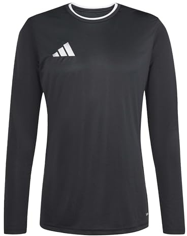 adidas herr Entrada26 Long Sleeve Jersey Shirt, black/white, XXL