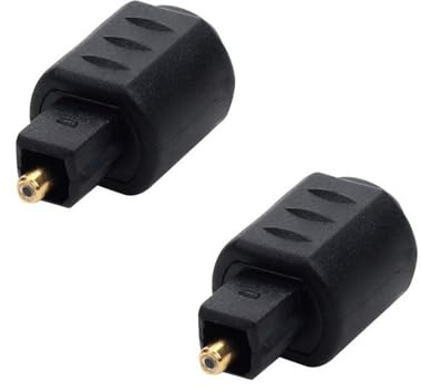 Adattatore ottico digitale Toslink maschio a femmina da 3,5 mm per Claritys superiore 1 pz/2 pz adattatore ottico