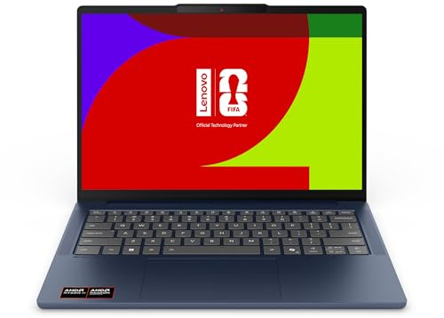 Lenovo IdeaPad Slim 5 Gen11 | 14 inch WUXGA Laptop | Copilot+ PC | AMD Ryzen AI 7 445 | AMD Radeon 840M Graphics | 16GB RAM | 512GB SSD | Wi-Fi7 | USB-C | Win11 Home | Backlit Keyboard | Cosmic Blue