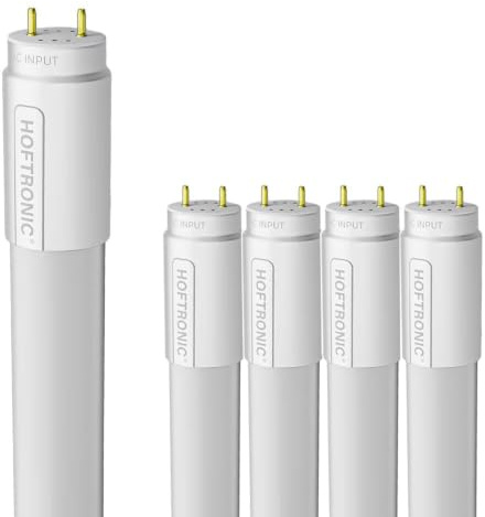 HOFTRONIC - 10er Set LED Röhre 150cm - 24 Watt 2640 Lumen (110lm/W) - T8 G13 - LED Leuchtstoffröhre Flimmerfrei - Neutralweiß 4000K - Tube Neonröhre - Inkl. Starter