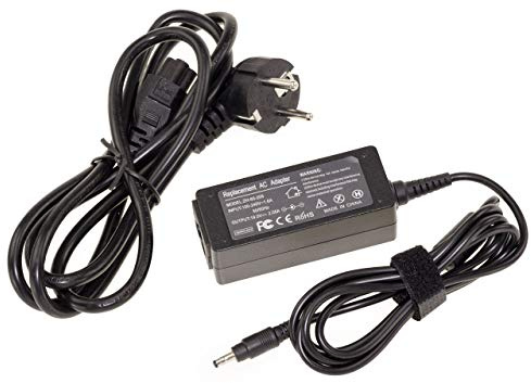 KALEA-INFORMATIQUE Netzteil für Notebook-PC 19.5V 2.05A mit 1.7x4mm-Stecker, kompatibel mit HP Mini 110 110-3030nr 110-3135dx 626028-001 A040R01AL-HW01. | 19.5V 2.05A Netzteil für HP Mini Laptop mit 4 × 1,7 mm Anschluss.
