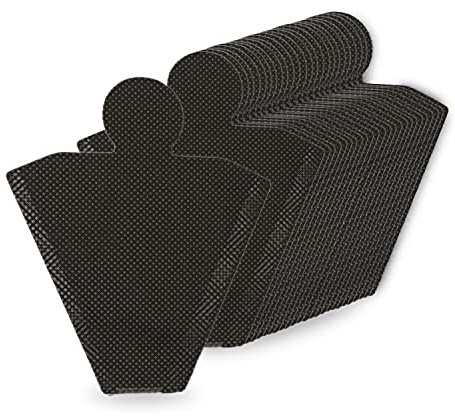 Iris Ohyama, Packung mit 25 Staubfiltern für Milbensauger, Beseitigt Milben, Allergene und Staub, Papier, Einweg, Für IC-FAC4 - Quilt Cleaner Disposable Filter CF-FT1 - Schwarz