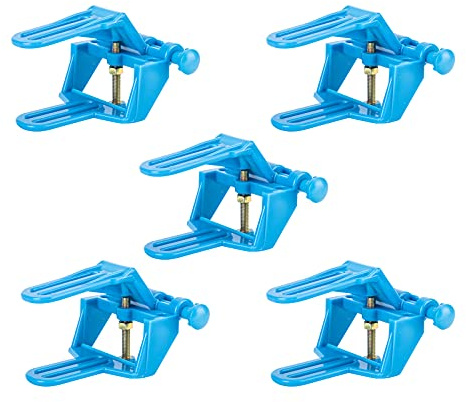 WZCXYX Articulador De Plástico Dental De 5 Pcs, Articulador De Herramientas De Material Dental, Articulador De Plástico, Marco De Mordedura Azul