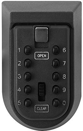 Smart Locks，10 Buttons Password Key Lock Box Wall Mount Safe Security Storage Case Organizer Lock Shell, Which Is Strong, Accurate, Safe And Durable.