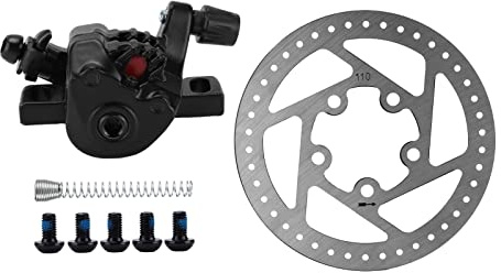 Disc Brake Kit, Aluminum Alloy Disc Wheel Brake Kit 110mm Disc Rotor Replacement for M365/Pro Electric Scooter