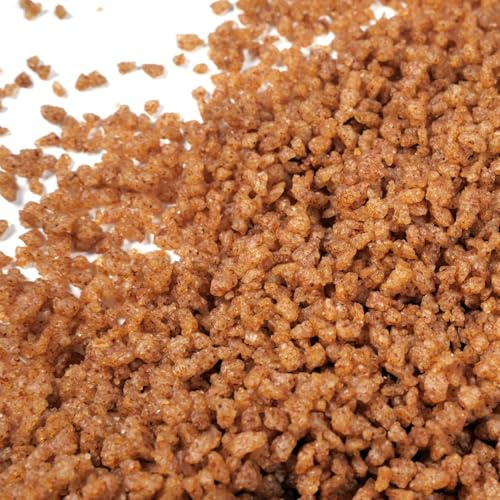 Streuselheld Crunch Zimt 40g Zuckerstreusel mit Geschmack | weihnachtliche Sprinkles als leckeres Topping für Weihnachtsplätzchen essbare Zuckerstreusel für Muffins, Cupcakes und Torten