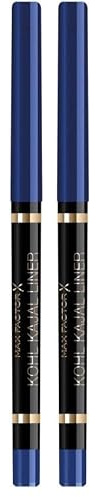 Max Factor Kohl Kajal Automatic Pencil, Fb. 002 Azure, 1 ml (Packung mit 2)