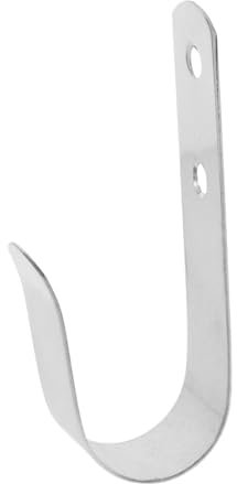 Stainless Steel Life Ring Hanger Rack - Small Size, Space-Saving Life Buoy Bracket for Boats, Secure Hook