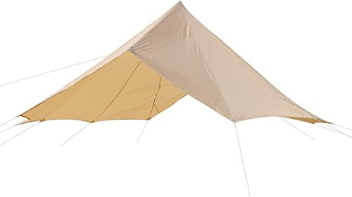 Parasol impermeable resistente para puertas dobles de 4 m, 5 m, 6 m, cubierta superior de tienda de campaña, refugio de techo para tienda de campaña de algodón, equipo de campamento al aire libre con