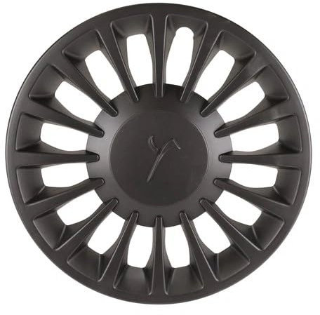 1 copricerchio Coppa Ruota Lancia Ypsilon 2011> 15 Originale Logo elefantino Nero