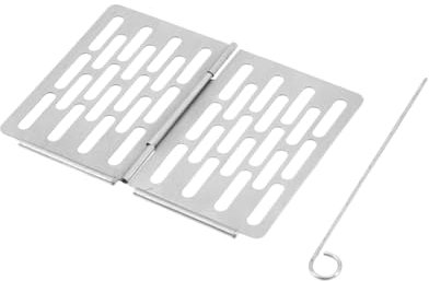 TOYANDONA Tragbarer BBQ Grill Edelstahl Kleiner Faltgrill Für Camping Outdoor Mit Großer Kapazität Kompakt Und Einfach Montierbar Grillzubehör Für Park Und Party