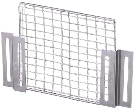 KiBcsLic​Rejilla de Drenaje Acero Inoxidable – Protector Antihojas para Bajantes – para Balcones & Exteriores – Fácil Instalación Sin Herramientas​, 15x15cm