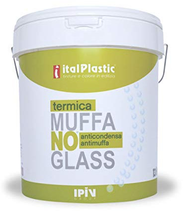 Idropittura traspirante Bianca per interni. Per bagni, cucine e ambienti con elevata condensa 2,5 Lt