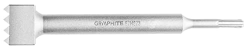 BOCCIARDA 40X40 16 DENTI SDS-PLUS PROFESSIONALE PER PIETRA - FORGIATA - 57H573 GRAPHITE