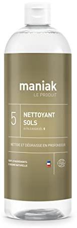Produit Nettoyant Sol Ecologique Maniak 1L – Formule Concentrée pour Utiliser Moins de Produit