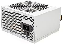 Mach Power Alimentatore PC 500W BULK con Ventola 12 cm – ATX 24+8 Pin, PCI-E, 3×SATA, IDE, FDD, Silenzioso per Desktop Office e Home (IT-PSU500S) (500 Watt)