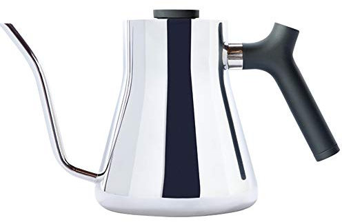 OQHAIR Hervidor de café 4 Tazas 200 ml Moka Estufa Cafetera Cafetera de Acero Inoxidable Cafetera exprés Cafetera Moka Pot Hervidores para Estufa (Color: Plata, Tamaño: 200 ml) (Plata 13x