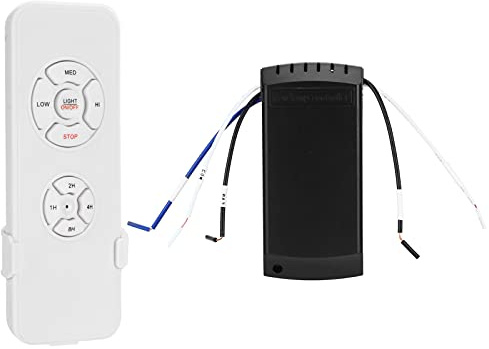 Kit di Controllo Intelligente con Telecomando per Lampada da Soffitto Interruttore Wireless per Casa Lampade con 3 Velocit¨¤ di Adatto per Ventilatore Lampada da Soffitto
