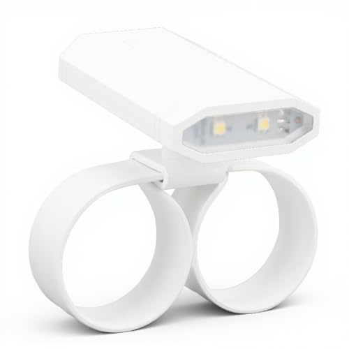 Topiky Lampada da Polso a LED, Torcia da Polso Ricaricabile, Lampada da Polso a 3 Temperature di Colore, Regolabile a 360 Gradi, Dimmerabile Continuo, per la Corsa in Bicicletta Notturna
