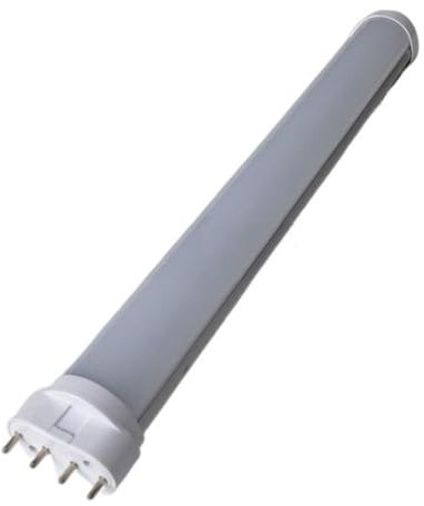 Lanshui Lot de 10 ampoules LED fluorescentes 2G11 AC85-265 22 W 2G11 535 mm avec alimentation intégrée (4000 K (blanc naturel)
