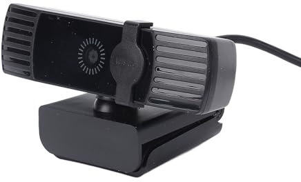 YUEHISY Cámara Web USB Full HD 1080p, Cámara Web de la Computadora con Lente Gran Angular de 120 °, Micrófono de Reducción de Ruido, Enchufe y Reproducción para Transmitir