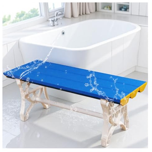 Badehaus - Umkleidebank Umkleidehocker aus ABS-Kunststoff für Fitnessstudio, Schwimmbad, öffentliche Badeanstalten, Umkleidekabinen, lange Bank, wasserdicht, Schuhbank, modular, 200 180 150 120 100 90