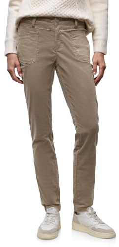 Street One Cordhose im Casual Fit Flowing beige 38