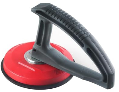 Outil à ventouse de sol, ventouse puissante pour l'installation de carrelage, outil de réparation de sol avec poignée réglable et prise ferme, accessoire de pose professionnel pour comptoir en marbre,