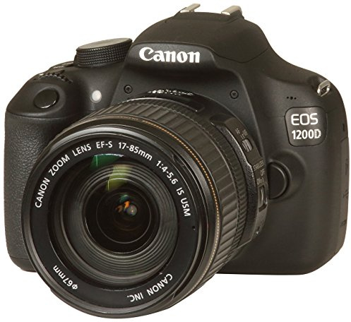 Canon EOS 1200D Digital SLR Camera with 17-85mm Lens Kit (Certified Refurbished)