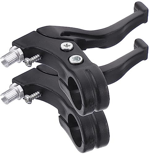 VOSAREA Bremshebel Kinder Fahrrad Lenker Bremsen Fahrrad Handgriff Kinder Fahrrad Ersatzteile Fahrrad Zubehör 1 Paar (Schwarz)