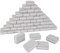 50 Piezas Bloque de Lima para Uñas, Limas de Uñas Buffer Gris, 180 y 100 Grit, Mini Pulidor de Uñas de Doble Cara, para Uñas de Gel, Uñas Acrílicas, Diseño de Uñas, Manicura, Pedicura