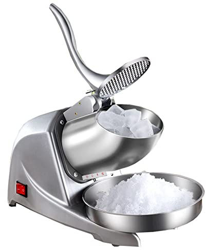 JHLP Tritaghiaccio Elettrico e Granita Istantanea â€“ Macchina per Granita con Ciotola, velocità Regolabile â€“ Trita Fino a 95 kg/h