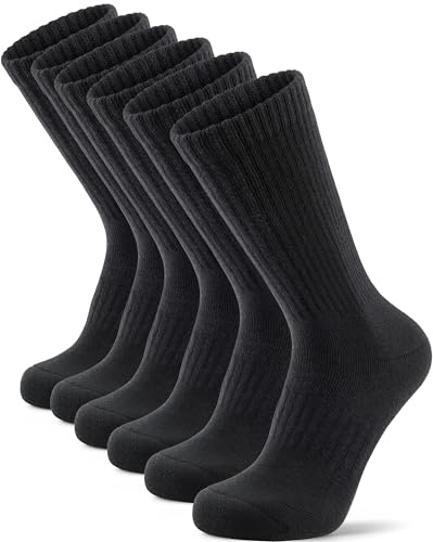 PULIOU Socks for Men Women, Lightweight Merino Wool Hiking Socks Moisture Wicking Breathable Cushion Socks for Walking Running Outdoor, Multipack,3 pairs
