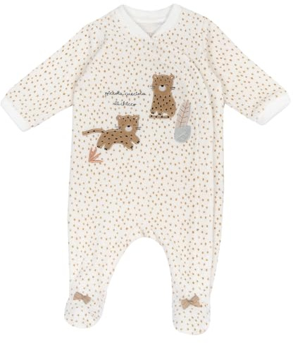 Chicco Tutina Bimba 0-24 in Calda e Morbida Ciniglia con Comoda Apertura Frontale FW25 253_1