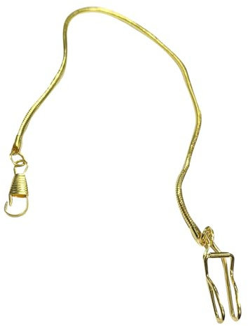 Healvian Bronzene Schlangenkettenketten Für Herren Schlüssel Taschenuhrketten Silberne Taschenuhrkette Bronzeclip Gürtelclip Taschenuhrkette Anhängeruhrkette Zubehör Vintage Kette