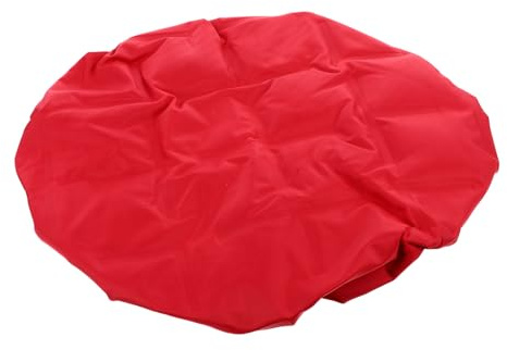 FRCOLOR Wärmekappe und Nährstoffdiffundierendem Gelmaterial für Haare mit Tiefenwirksamer Pflege in Rot für Intensive Haarbehandlung und Hitzeschutz