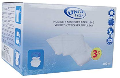 Deumidificatore Refill 3x400g granuli Auffüllpack deumidificatore sostituzione