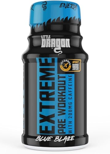 Little Dragon Extreme Pre Workout Shot Blue Raspberry 12X60ml