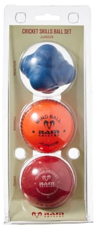 Set da Cricket – Palla da Cricket – Training | capacità | Sviluppo Ball Multi-Pack, Cricket Skills Ball Set