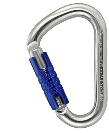 geo-versand Karabiner Aliens HMS Trilock Sicherheitskarabiner Klettern Gurt T5 Geocaching